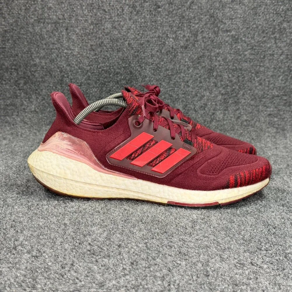 Adidas Ultraboost 22 Running Shoes Men's Size 10.5 Shadow Red Better Scarlet Run
